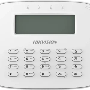 Teclado para alarma con cable Hikvision DS-PK-LRT